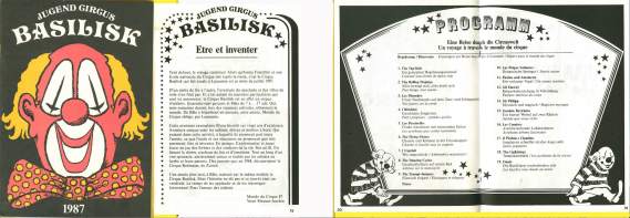 Basilisk | 07.1987 | Programm